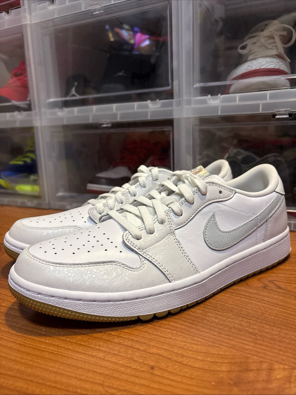 Air Jordan 1 Low Golf White Gum DD9315-111 Golf Shoes Men’s Sz 10.5 NWOB
